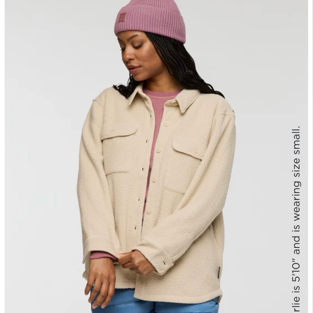 Cotopaxi Cream Cameta Shacket